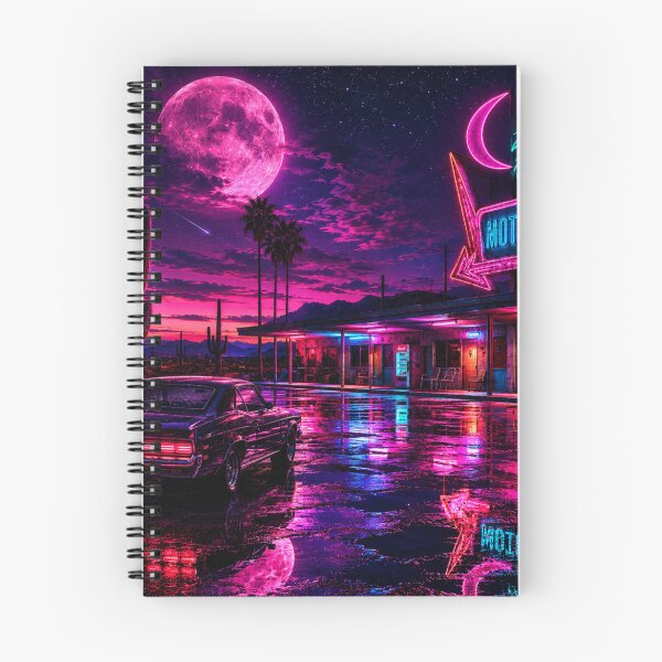 Item preview, Lunar Motel Neon Desert Nights designed and sold by S06PMarketing.