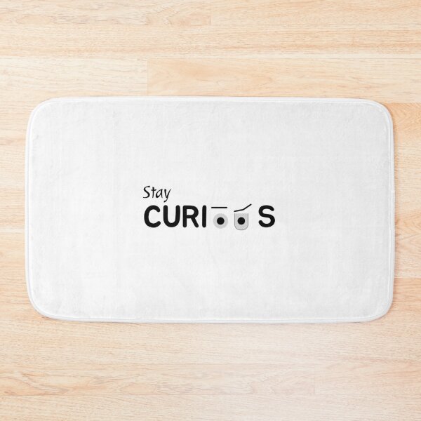 Item preview, Stay Curious – Creative Typography Expression Face Graphic T-Shirt designed and sold by TheAmorse01.