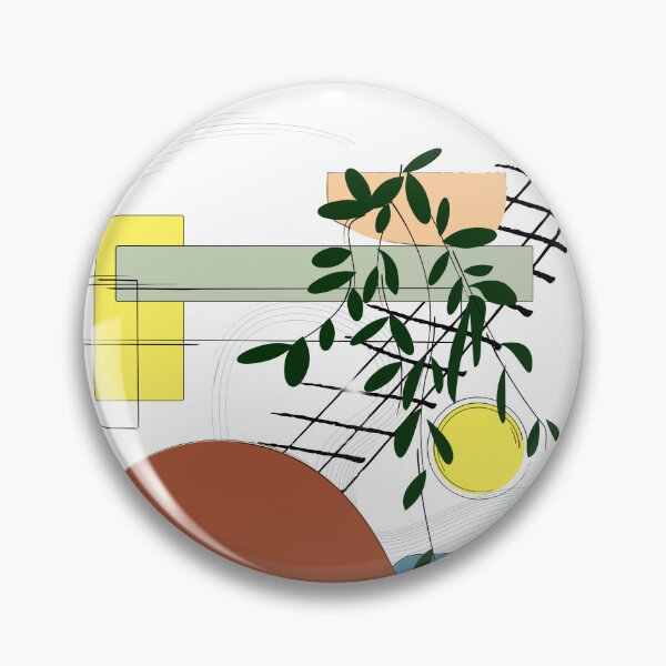 Item preview, Minimalist Boho Botanical Leaves and Organic Shapes designed and sold by TatinkaArtskill.
