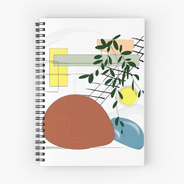 Item preview, Minimalist Boho Botanical Leaves and Organic Shapes designed and sold by TatinkaArtskill.