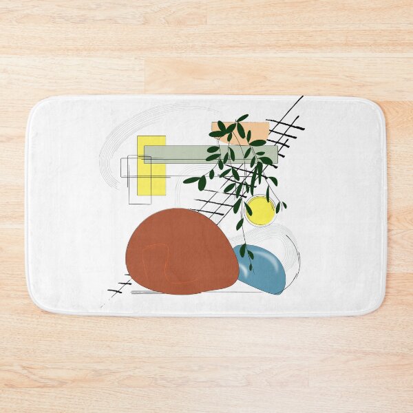 Item preview, Minimalist Boho Botanical Leaves and Organic Shapes designed and sold by TatinkaArtskill.