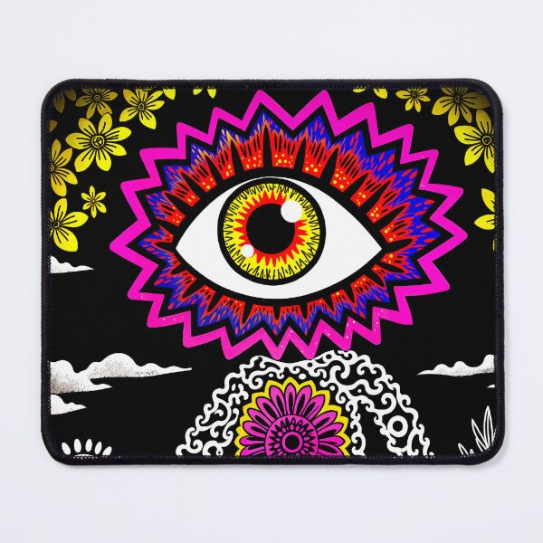 Item preview, Creepy Cute Eye Creature - Surreal Eye Head - Weird Art designed and sold by QQQueen.
