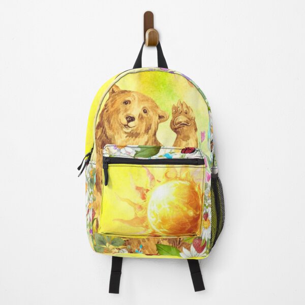 Item preview, Sunshine and Strawberries-Bear Nursery Art, Woodland Animal Wall Decor designed and sold by SacredPathHealingArt.
