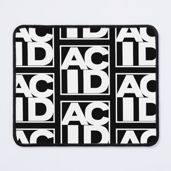 Item preview, ACID - Futuristic Techno Minimalism Design designed and sold by UndergroundRavers.