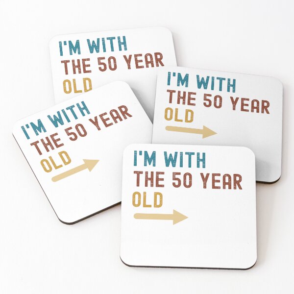 Item preview, Im with The 50 Year Old Matching Turning 50 My 50th Birthday designed and sold by BornBorn.