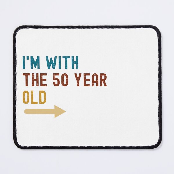 Item preview, Im with The 50 Year Old Matching Turning 50 My 50th Birthday designed and sold by BornBorn.