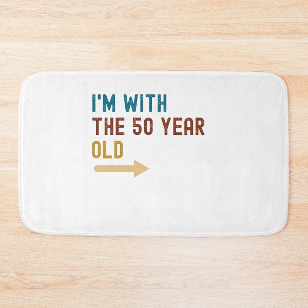 Item preview, Im with The 50 Year Old Matching Turning 50 My 50th Birthday designed and sold by BornBorn.