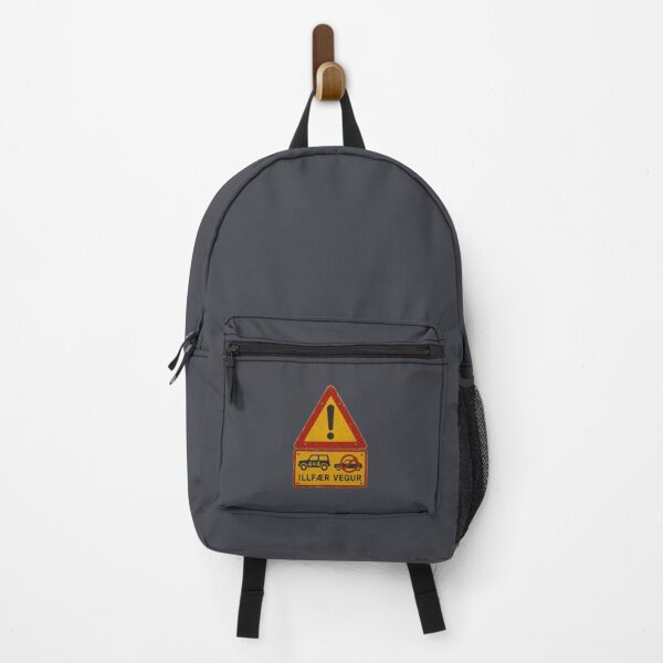 Item preview, Illfær Vegur | Iceland F-Road Warning Sign designed and sold by Geokafi.