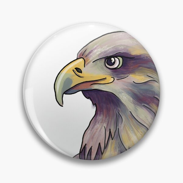 Item preview, Eagle, Vibrant watercolour, Animal Collection designed and sold by DoodlingMissy.