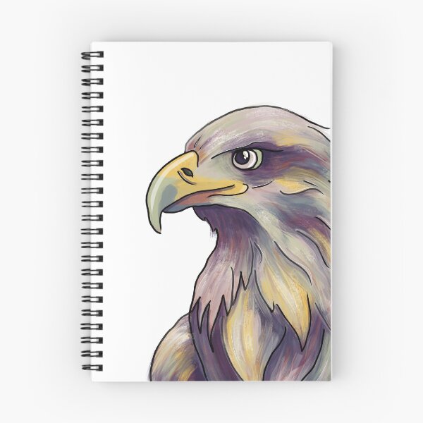 Item preview, Eagle, Vibrant watercolour, Animal Collection designed and sold by DoodlingMissy.