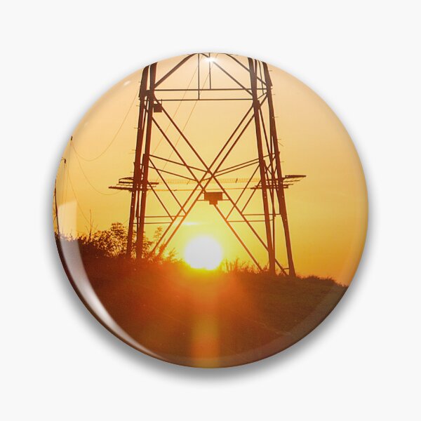 Item preview, Sunset Pylon designed and sold by FOLK ART FUSION by heidiannemorris.