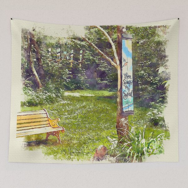Item preview, Forest Bathing Entrance - Then Sings My Soul designed and sold by Vagabond-Soul.