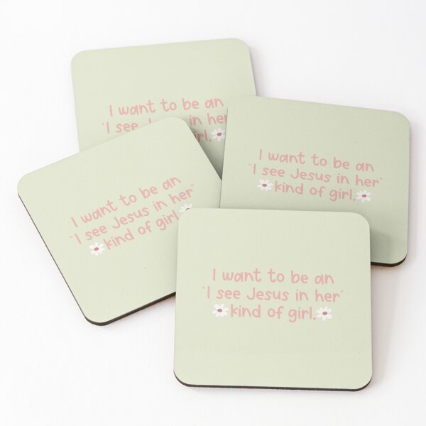 Item preview, I See Jesus In Her - pink designed and sold by Willow & Grace Designs.