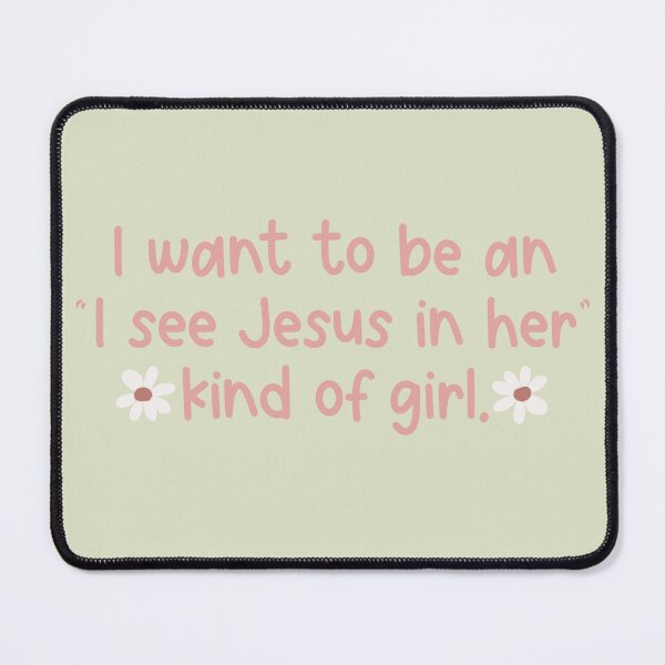 Item preview, I See Jesus In Her - pink designed and sold by Willow & Grace Designs.