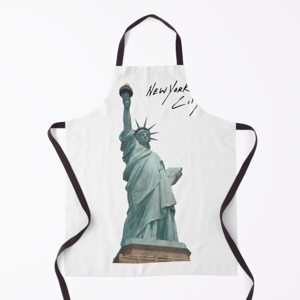 Item preview, New York City Statue of Liberty Minimalist Travel Poster | NYC Landmark Wall Art designed and sold by ElartedeNoel.