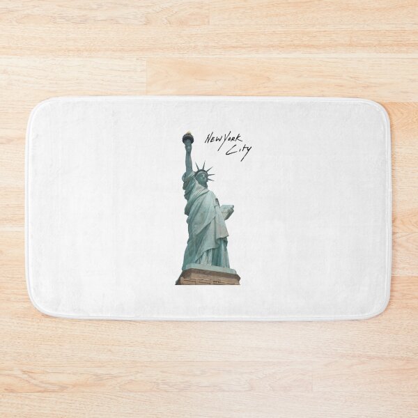 Item preview, New York City Statue of Liberty Minimalist Travel Poster | NYC Landmark Wall Art designed and sold by ElartedeNoel.
