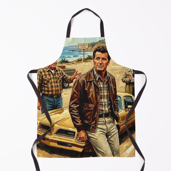 Item preview, The Rockford Files Retro Detective Crime Drama TV Series Art Poster designed and sold by Art's Diner.