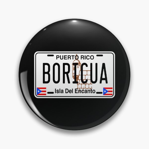 Item preview, Boricua Isla Del Encanto Puerto Rico License Plate Design designed and sold by Liomal.