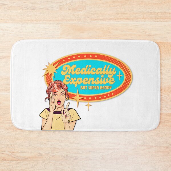 Item preview, HEDS Medically Expensive But Super Bendy Retro Pop Art designed and sold by pulse_retail.