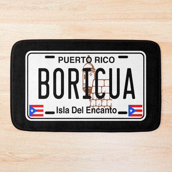 Item preview, Boricua Isla Del Encanto Puerto Rico License Plate Design designed and sold by Liomal.