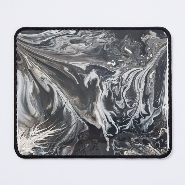 Item preview, Abstract monochrome piece in acrylic on canvas designed and sold by Kzacreative.
