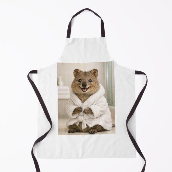 Item preview, Cozy Bathrobe Quokka designed and sold by Sillytoe.