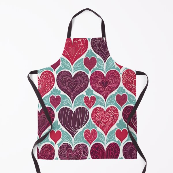 Item preview, Romantic background pattern of many parallel hearts. designed and sold by Giulivo Store Graphic.