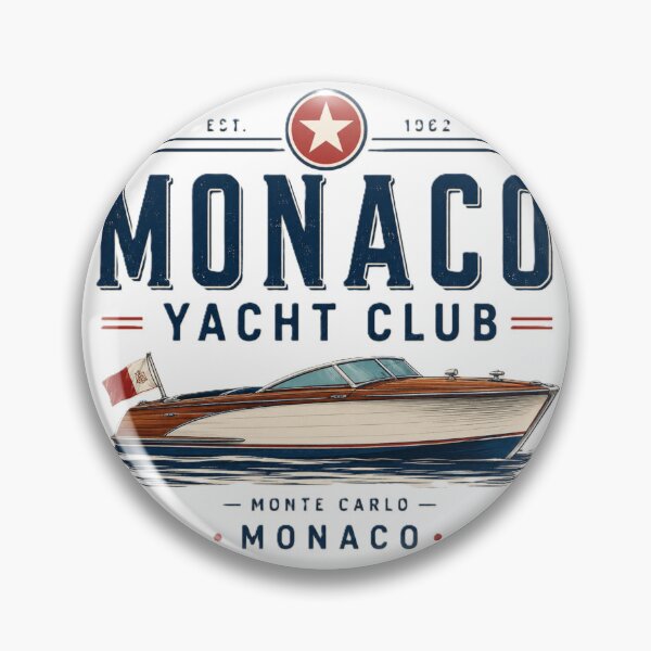 Item preview, Monaco Yacht Club Vintage Boat designed and sold by Asfyi.