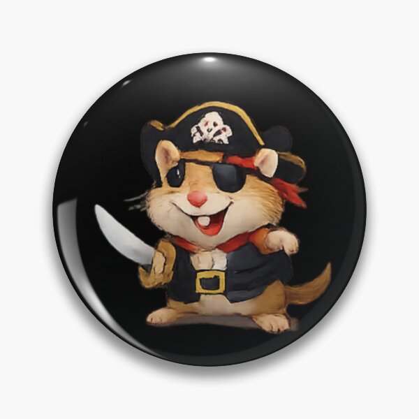 Item preview, Funny Gerbil and pirate designed and sold by DamioPolArt.