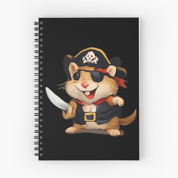 Item preview, Funny Gerbil and pirate designed and sold by DamioPolArt.
