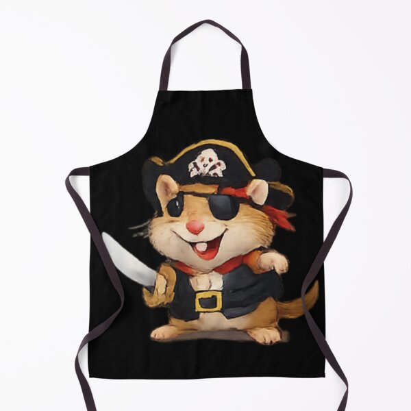Item preview, Funny Gerbil and pirate designed and sold by DamioPolArt.