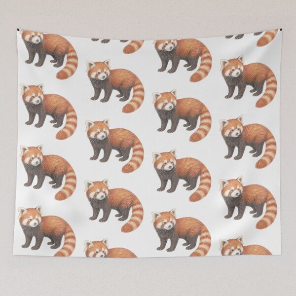 Item preview, Red Panda Drawing designed and sold by JOANNASKAH.