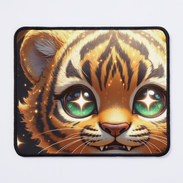 Item preview,  NeoTig AI Art– Cyber Tiger Mascot Gift for Kids designed and sold by NeoTigLuna.