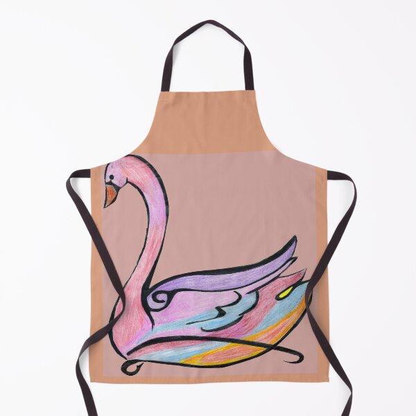 Item preview, Stylized Pink Swan designed and sold by Haxson37art.