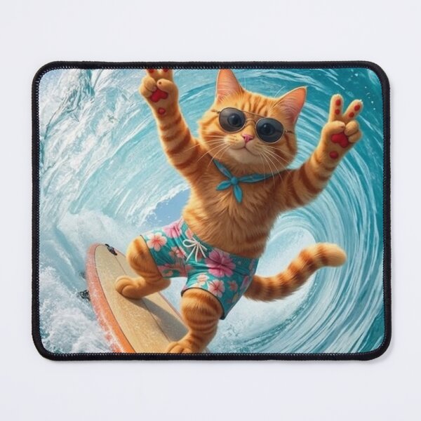 Artikelvorschau, Wallpaper funny cat  entworfen und verkauft von Marketflowcreation .