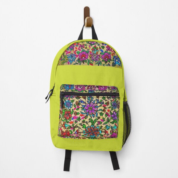 Item preview, Radiant Floral Mosaic Garden – Vibrant Botanical Mandala Art designed and sold by Selena.m.studio.