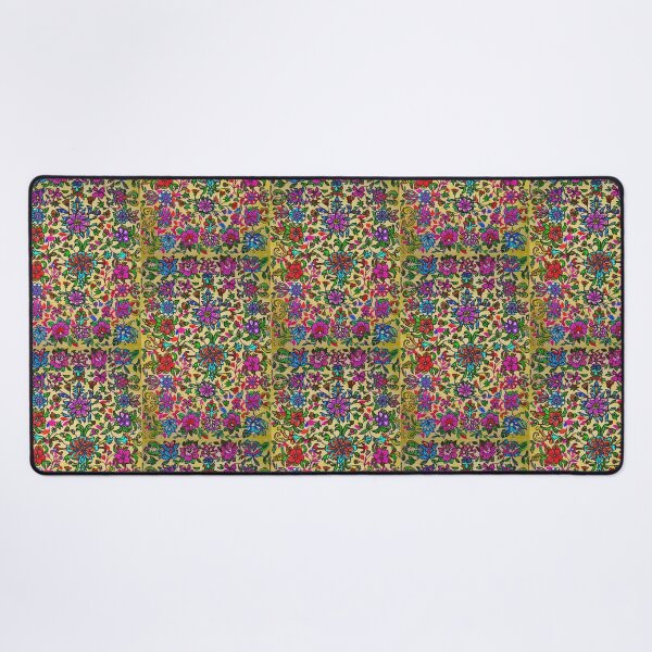 Item preview, Radiant Floral Mosaic Garden – Vibrant Botanical Mandala Art designed and sold by Selena.m.studio.