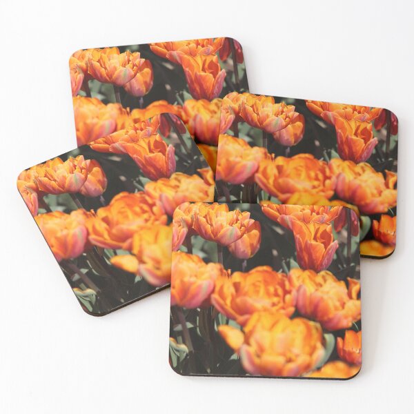 Item preview, Abstract Blurred Orange Red Floral Background Out of Focus designed and sold by TatinkaArtskill.