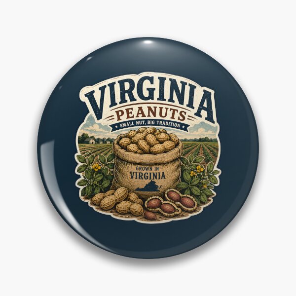 Item preview, Virginia Peanuts – Small Nut, Big Tradition designed and sold by Zayn Studio.