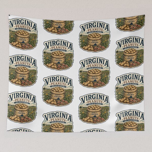 Item preview, Virginia Peanuts – Small Nut, Big Tradition designed and sold by Zayn Studio.