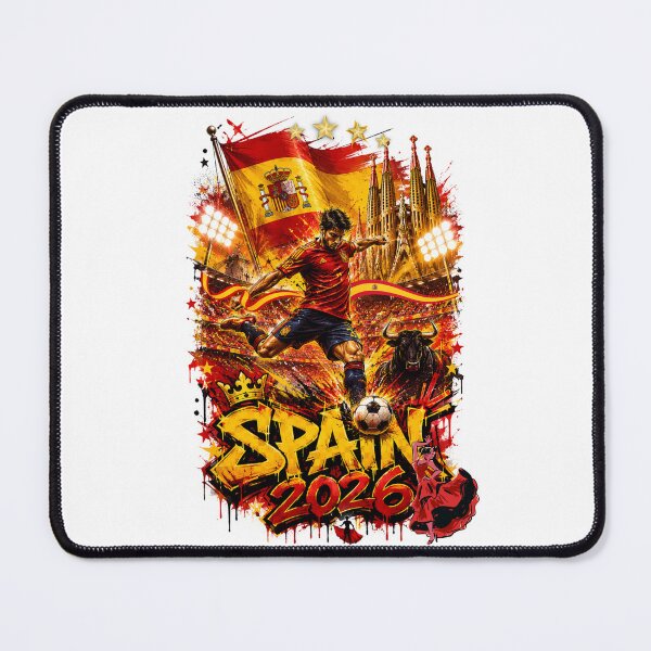 Item preview, Spain World Cup 2026 Spain Soccer Merch | Football Fan Gear |ArgentinaSports Apparel Tee| Spain independence Day |Soccer worldcup ChampionshipSoccer World ver 1 designed and sold by CosmicNook1.