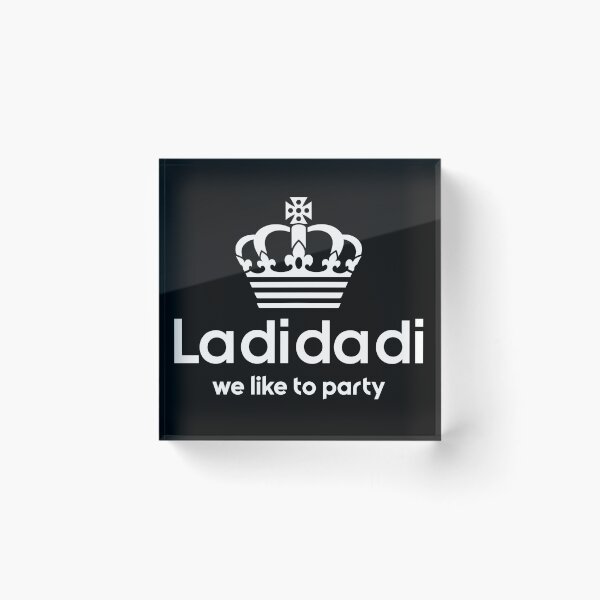 Item preview, Ladidadi!  We Like To Party Slick Stripes Inspired Design designed and sold by KnowlegeBodega.
