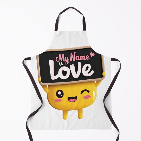 Item preview, My Name Is Love Smiley designed and sold by LovePrintArt.