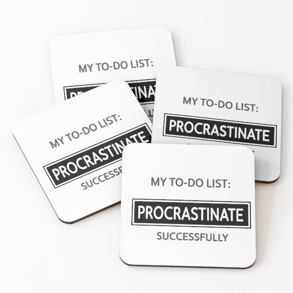 Item preview, Procrastinate Successfully designed and sold by IkonArt81.