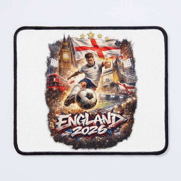 Item preview, England Football 2026 Graffiti Street Art - Three Lions Soccer ver 1 designed and sold by CosmicNook1.
