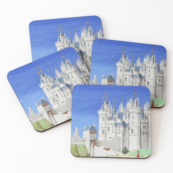 Item preview, Medieval Castle Art With Blue Sky  designed and sold by galadrielland.