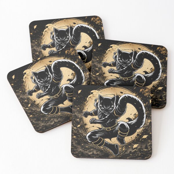 Item preview, Shadow Cat Kung Fu designed and sold by Fei Long Design Hub.