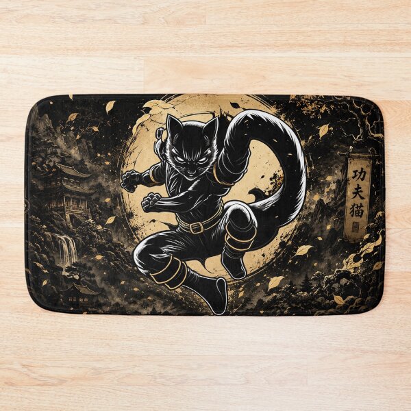 Item preview, Shadow Cat Kung Fu designed and sold by Fei Long Design Hub.