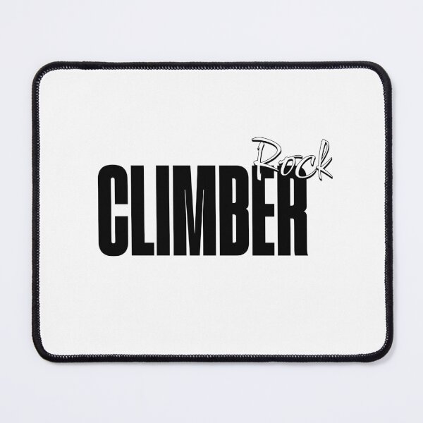 Item preview, Stylish, modern climbing lettering for rock climbers designed and sold by Bouldershop.