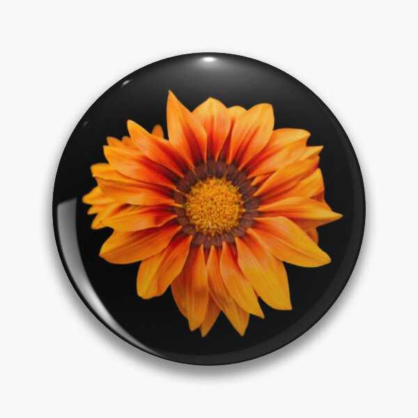 Item preview, Bright Yellow Orange Gradient Flower Cutout designed and sold by CamilasPrints.